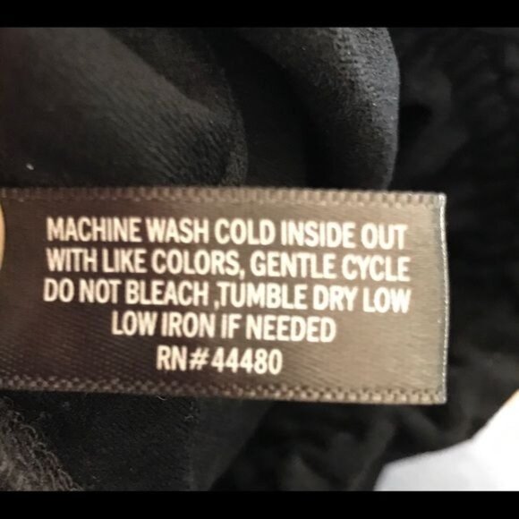 AQUA Faux Suede Pull on Leggings in Black - Small NWT - Picture 7 of 7